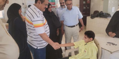 مدير عام المنصورة يدشن العام الدراسي بمؤسسة رموز للصم