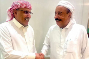 الكثيري يزور اللواء بن بريك في العاصمة أبوظبي ويبحث معه مستجدات الأوضاع في الجنوب