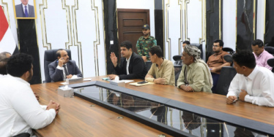 محافظ حضرموت يوجه بإعتماد مشروع شق وسفلتت طريق الضليعة عتود