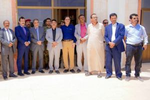 بمشاركة رئيس تنفيذية انتقالي شبوة استئناف رحلات مطار عتق الدولي