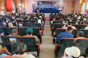 القيادة المحلية لانتقالي لحج تعقد اجتماعها الفصلي الثاني وتعلن تأييدها لقرارات الرئيس الزُبيدي