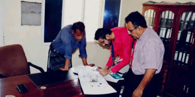 فريق التوجيه والرقابة الرئاسي يطلع على الأداء التنظيمي لانتقالي أبين