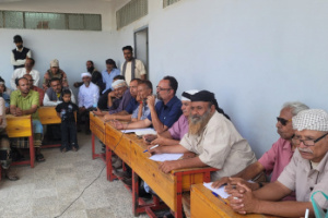 مدرسة الجريذي بالضالع تعقد اجتماعًا لتشكيل مجلس الآباء والأمهات
