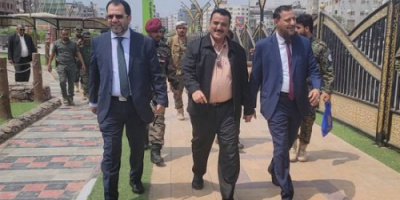 الكاف وشيخ يتفقدان تجهيزات حديقة حنين في المنصورة