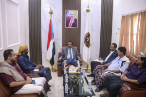 فريق التوجيه والرقابة الرئاسي يطّلع على أداء الإدارة الاقتصادية والخدمية في انتقالي المهرة