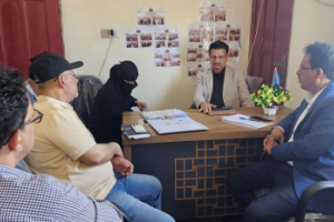 فريق التوجيه والرقابة الرئاسي يطلع على عمل إدارتي المرأة والطفل والشباب والرياضة بانتقالي سقطرى