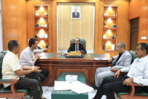 محافظ حضرموت يوجه بإعتماد المرحلة الأولى من مشروع بناء مستشفى الضليعة الريفي