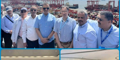 الوفد الحكومي يزور ميناء يانغشان بمدينة شنغهاي الصينية ويطلع على آليات عمله وتقنياته الحديثة