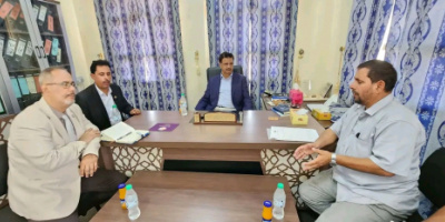 فريق التوجيه والرقابة الرئاسي يزور هيئة المصائد السمكية في محافظة سقطرى