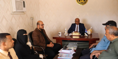 الخليفي والجفري يلتقيان الاتحاد العام لرياضة المعاقين بساحل حضرموت