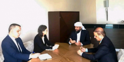 المحرّمي يلتقي السفيرة الفرنسية لبحث تعزيز العلاقات ومكافحة الإرهاب