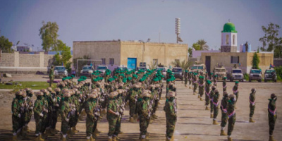 بحضور وزير الدفاع الداعري .. الحزام الأمني يحتفي بتخرج الدفعة الحادي عشرة في العاصمة عدن