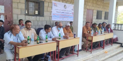 انتقالي الحصين ينظم محاضرة توعوية عن مخاطر المخدرات وانعكاساتها على التعليم