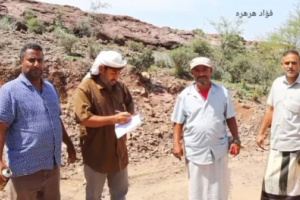 بعد تعثر العمل فيه .. عمل مسح ودراسة لطريق سيلة غزال بالضالع والممول من أهل الخير