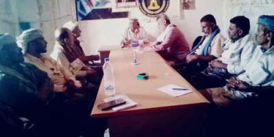 تنفيذية انتقالي الوضيع تناقش القضايا الخدمية في المديرية