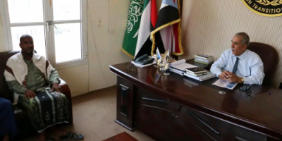 فريق التوجيه والرقابة الرئاسي يلتقي جمعية الضياء لرعاية وتأهيل المكفوفين بالمكلا