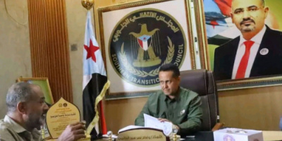 رئيس انتقالي لحج يلتقي مدير إدارة الصحة والسلامة بمكتب الشؤون الاجتماعية