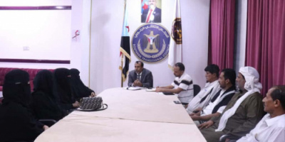 فريق التوجيه والرقابة الرئاسي يناقش أوضاع اتحاد الحرفيين الجنوبيين بالمهرة