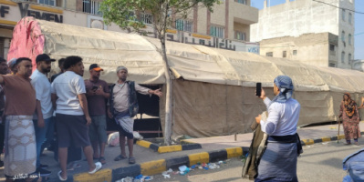 تصعيد جديد أمام السلطة المحلية بتعز للمطالبة بالقبض على قتلة افتهان المشهري