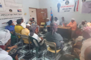 تنفيذية انتقالي حديبو تناقش الأوضاع الخدمية بالمديرية