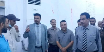 فريق الرقابة يزور مستشفى محمد بن زايد بالضالع ويطّلع على أوضاع المرضى