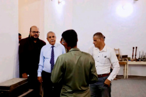 فريق التوجيه والرقابة الرئاسي يزور المدرسة الوسطى بغيل باوزير
