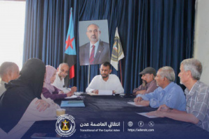 تنفيذية انتقالي المعلا تعقد اجتماعها الدوري وتناقش تعزيز الأداء التنظيمي