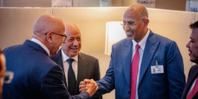 الرئيس الزُبيدي يلتقي ضمن وفد مجلس القيادة الرئاسي رئيس جمهورية العراق ووزير خارجية البحرين