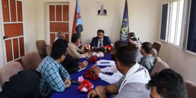 تنفيذية انتقالي أبين تشيد بقوات خفر السواحل والحزام الأمني بالمحافظة