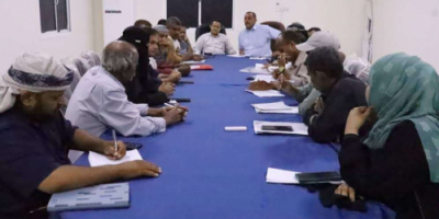 فريق التوجيه يلتقي المفوضية الجنوبية المستقلة لمكافحة الفساد في لحج