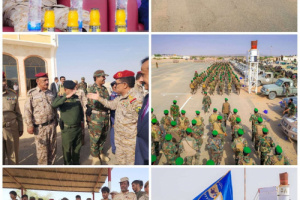  الداعري وبن الوزير يتفقدان جاهزية قواتنا المسلحة ويشيدان بالانضباط وروح التضحية