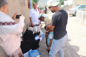 انطلاق الجولة الثانية لحملة التحصين ضد مرض شلل الأطفال بمديرية كرش القبيطة