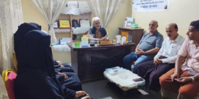 فريق التوجيه والرقابة الرئاسي يطلع على سير عمل مبادرة "ثقافة حياة" بالشحر