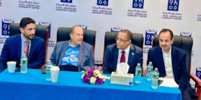 وفد الانتقالي يلتقي أبناء الجالية الجنوبية في نيويورك