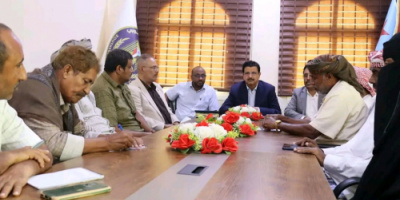فريق التوجيه يعقد لقاءً موسعًا مع أعضاء الجمعية الوطنية في سقطرى