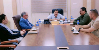 مدير أمن العاصمة عدن يبحث مع السيد مانويل سير عمل المنظمات الدولية والإنسانية