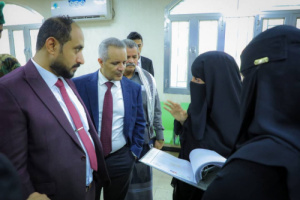 الأمين العام للأمانة العامة لهيئة المجلس الإنتقالي الجنوبي يتفقد مستشفى عبود العسكري بالعاصمة عدن