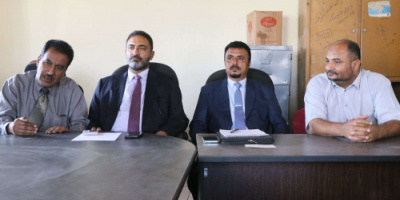 فريق التوجيه والرقابة الرئاسي يلتقي قيادة السلطة المحلية بمديرية الضالع