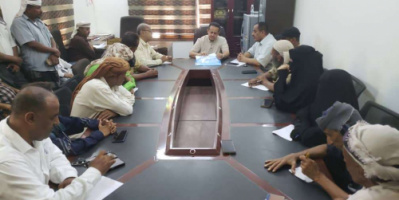 فريق التوجيه يعقد لقاءً مشتركًا مع قيادتي الانتقالي والسلطة المحلية في تبن