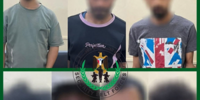 الإدارة العامة لمكافحة المخدرات بقوات الحزام الأمني تضبط 11 متهماً في 8 قضايا بعدن