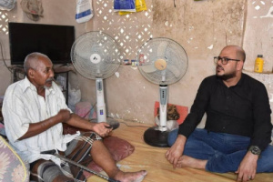 انتقالي حضرموت يطمئن على صحة المناضل سالم مبارك باكوينه