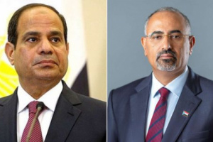 الرئيس الزُبيدي يهنئ الرئيس المصري بذكرى نصر أكتوبر