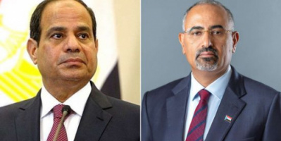 الرئيس الزُبيدي يهنئ الرئيس المصري بذكرى نصر أكتوبر