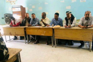 انتقالي الشعيب يعقد اجتماعًا موسعًا استعدادًا للمشاركة في احتفالات ذكرى ثورة أكتوبر