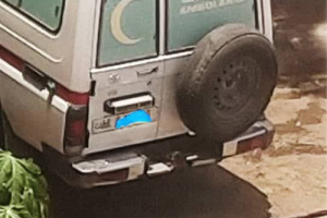 حزام طوق العاصمة عدن يضبط سيارة إسعاف مسروقة كانت في طريقها إلى تعز