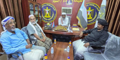 انتقالي السوم يطلع على أوضاع مدرسة ذوي الاحتياجات الخاصة بالمديرية