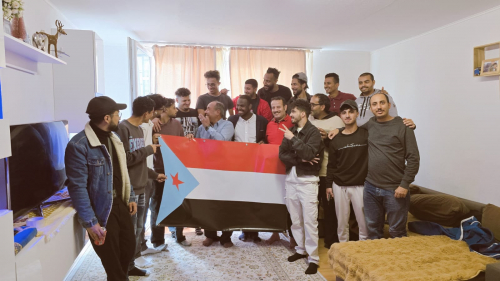 الجالية الجنوبية في ولايتي بايرن و بادن-فورتمبيرج ألمانيا تحيي الذكرى الـ 62 لثورة 14 أكتوبر الجالية الجنوبية في ولايتي بايرن و بادن-فورتمبيرج ألمانيا تحيي الذكرى الـ 62 لثورة 14 أكتوبر