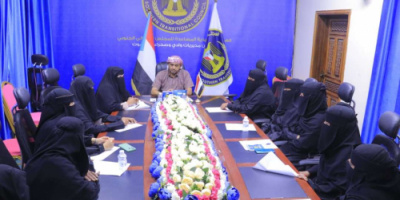 انتقالي وادي حضرموت يطلع على التحضيرات النهائية للجنة الحشد النسوية