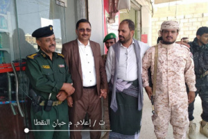 رئيس انتقالي حبان يشارك في الحملة الميدانية الرقابية على أسواق المديرية