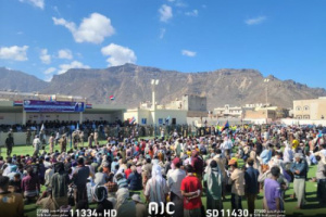 جماهير سقطرى تحتشد في حديبو احتفاءً بالذكرى الـ62 لثورة 14 أكتوبر المجيدة